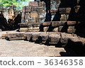 Ancient brick in Muang Sing historical 36346358