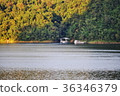 lake at vajiralongkorn dam at kanchanaburi  36346379