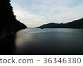 lake at vajiralongkorn dam at kanchanaburi  36346380