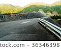 road at vajiralongkorn dam kanchanaburi Thailand 36346398