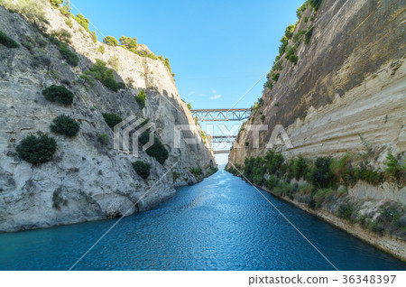Corinth Canal, Corinth, Greece Corinth Canal, Corinth, Greece 36348397