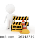 white human under construction on white 36348739