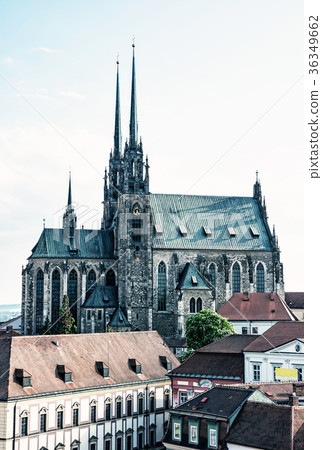 Cathedral of St. Peter and Paul, Brno, Czech Cathedral of St. Peter and Paul, Brno, Czech 36349662