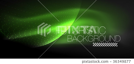 Glowing glass circles Glowing glass circles 36349877