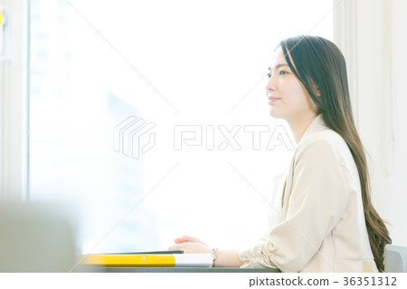 女性辦公室工作者OL企業圖像辦公室夫人 36351312