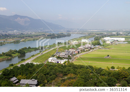 從木曾三河公園中心觀察塔觀看 36351314