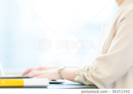 Hand female office worker using a PC OL Business image Office lady Hand female office worker using a PC OL Business image Office lady 36351342