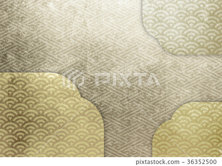 金（藍色，藍色，海洋）_（背景材料） 36352500