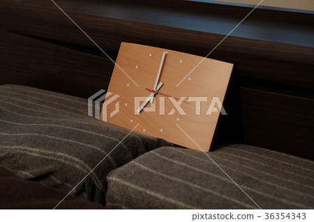 Clock and bed Clock and bed 36354343