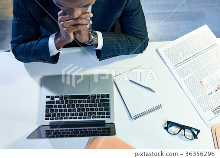 Skillful manager is working in office Skillful manager is working in office 36356296