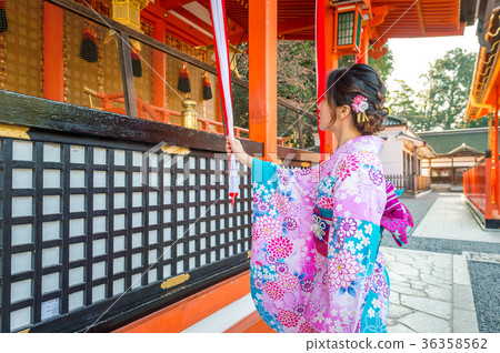 Women in traditional japanese kimonos. Women in traditional japanese kimonos. 36358562