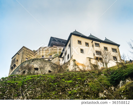 Lower view of Trencin Castle, Slovakia. Lower view of Trencin Castle, Slovakia. 36358812