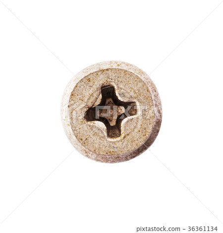 Rusty screw head Rusty screw head 36361134
