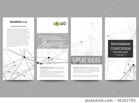 Flyers set, modern banners. Business templates 36362793