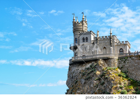 Castle Swallow's Nest on the rock, Crimea 36362824