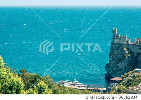 The castle Swallow's Nest on the rock, Crimea 36362834