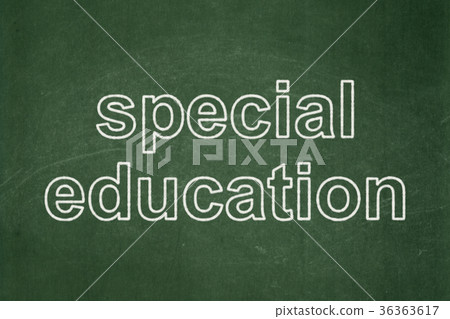 Education concept: Special Education on chalkboard Education concept: Special Education on chalkboard 36363617