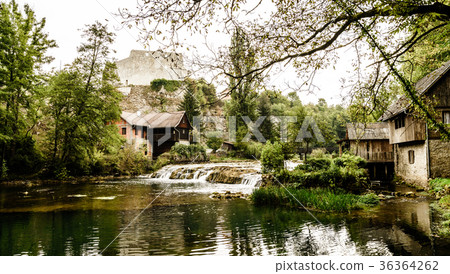 Small town in Croatia 36364262