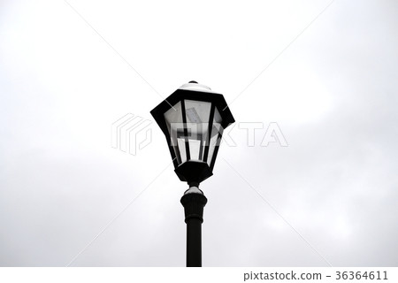 Street lamp in the old style. 36364611