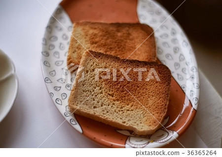 The theme of the Breakfast.Crispy crispy toast on 36365264