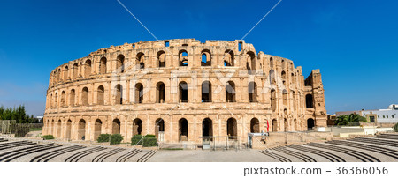 Amphitheatre of El Jem, a UNESCO world heritage Amphitheatre of El Jem, a UNESCO world heritage 36366056