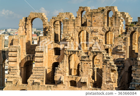 Amphitheatre of El Jem, a UNESCO world heritage Amphitheatre of El Jem, a UNESCO world heritage 36366084