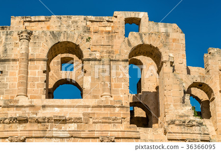 Amphitheatre of El Jem, a UNESCO world heritage Amphitheatre of El Jem, a UNESCO world heritage 36366095
