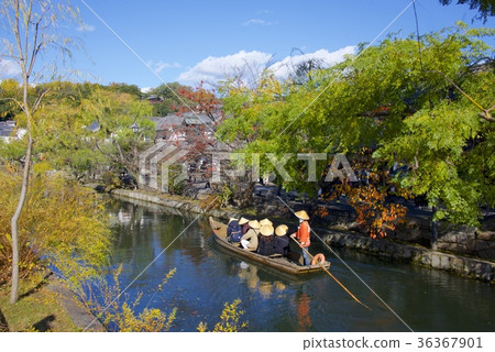Kawashima streamer in the autumnal Kurashiki aesthetic area (Okayama) Kawashima streamer in the autumnal Kurashiki aesthetic area (Okayama) 36367901