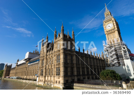 從威斯敏斯特橋樑看的威斯敏斯特宮殿風景 36369490