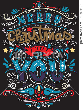 Merry Christmas Everyone, Vintage Background Merry Christmas Everyone, Vintage Background 36369593