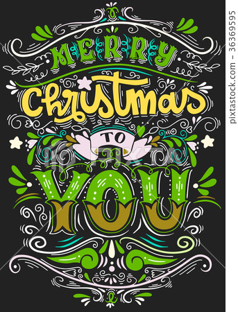 Merry Christmas Everyone, Vintage Background Merry Christmas Everyone, Vintage Background 36369595