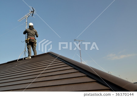 Electrician and replacement work for remodeling antenna 36370144