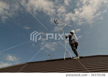 Electrician and replacement work for remodeling antenna 36370146