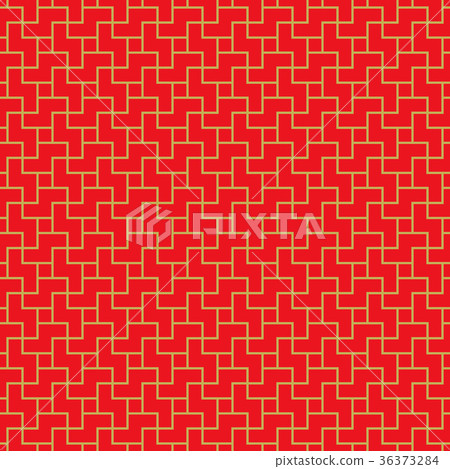 Golden Chinese style seamless pattern background Golden Chinese style seamless pattern background 36373284