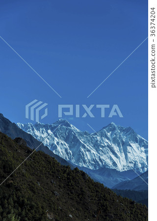 珠穆朗瑪峰和洛爾斯 36374204