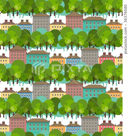seamless pattern City 36376080