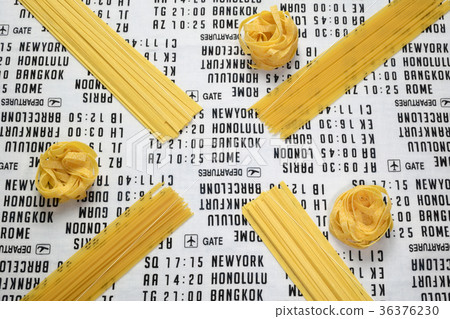 Pasta and flight timetable Pasta and flight timetable 36376230