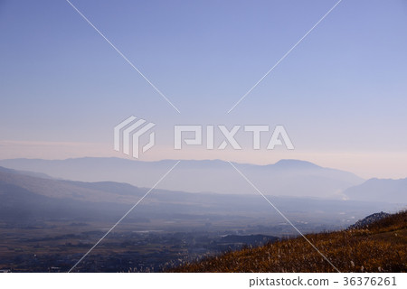 Aso in the early winter 36376261