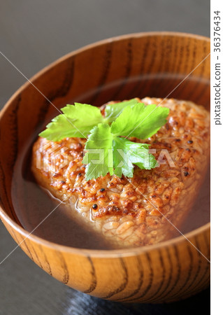 stock photo: grilled rice ball onigiri see all