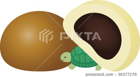 Hot spring manju and turtle Hot spring manju and turtle 36377270