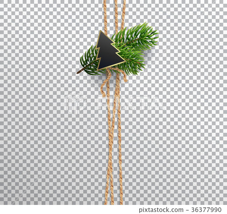 Ribbons of burlap rope for christmas decorations Ribbons of burlap rope for christmas decorations 36377990