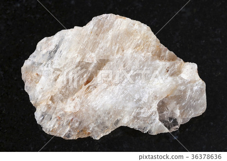 raw belomorite stone on dark background 36378636