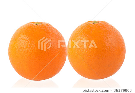 Orange fruit isolated on white background Orange fruit isolated on white background 36379903