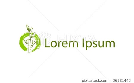 Abstract bamboo icon Abstract bamboo icon 36381443