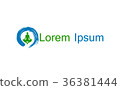Icon for yoga and yoga instructors 36381444