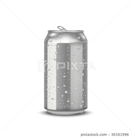realistic aluminum cans 36381996
