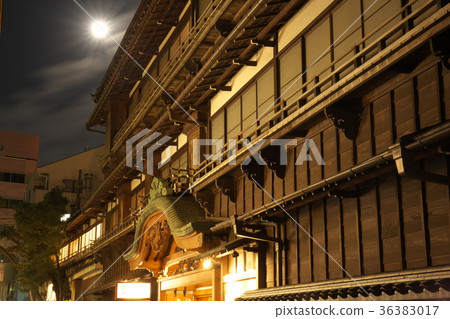 Night view of Ito hot spring town Night view of Ito hot spring town 36383017