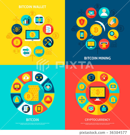 Bitcoin Concepts Set Bitcoin Concepts Set 36384577