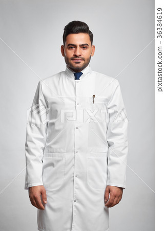 Male doctor posing at studio 36384619