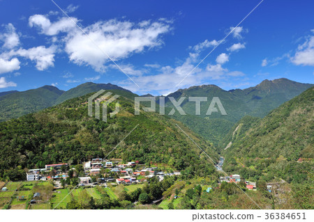 New Taipei City, Xindian District, Wulai, Chinese Taipei, Aboriginal tribes, Wulai Scenic Area, buildings, blue sky New Taipei City, Xindian District, Wulai, Chinese Taipei, Aboriginal tribes, Wulai Scenic Area, buildings, blue sky 36384651